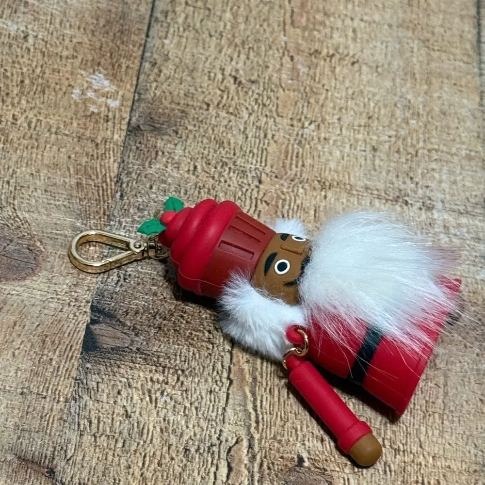 Bath & Body Works Wearable Nutcracker  Hand Sanitizer Pocket Bac Holder Light Up